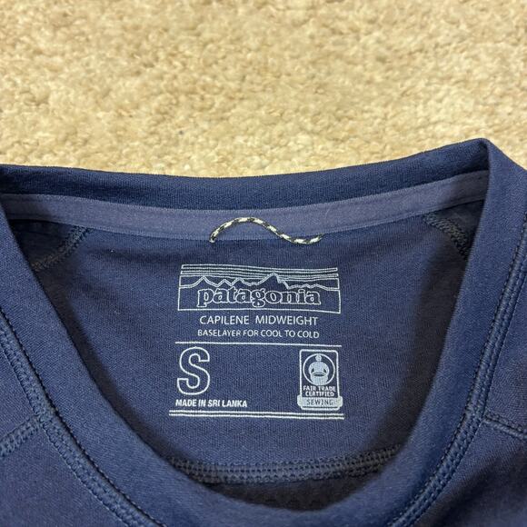 Patagonia Capilene Midweight Crewneck Baselayer Shirt Men's Small Gorpcore - Picture 4 of 12